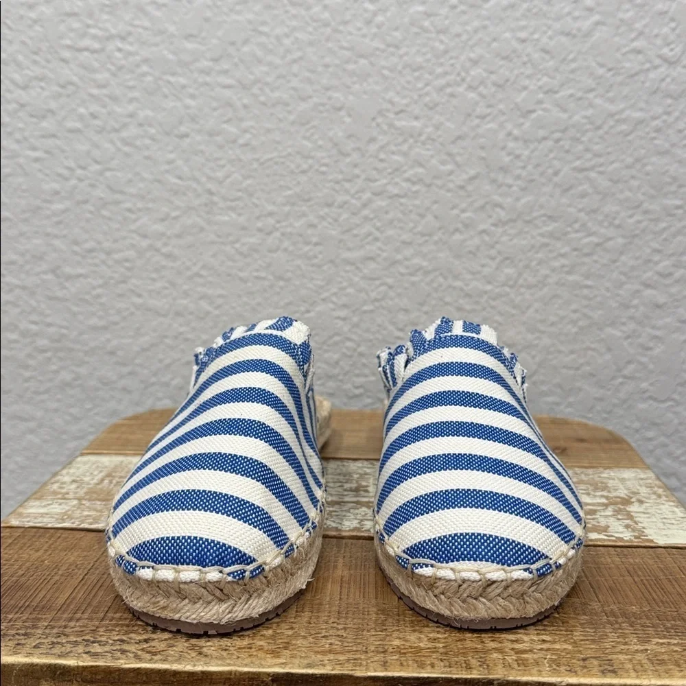 Kate Spade Laila Striped Espadrille Mule Size 6